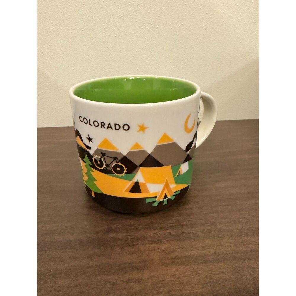 Starbucks ~ COLORADO You Are Here Collector Coffee Mug 14 oz 2013 ~ MINT